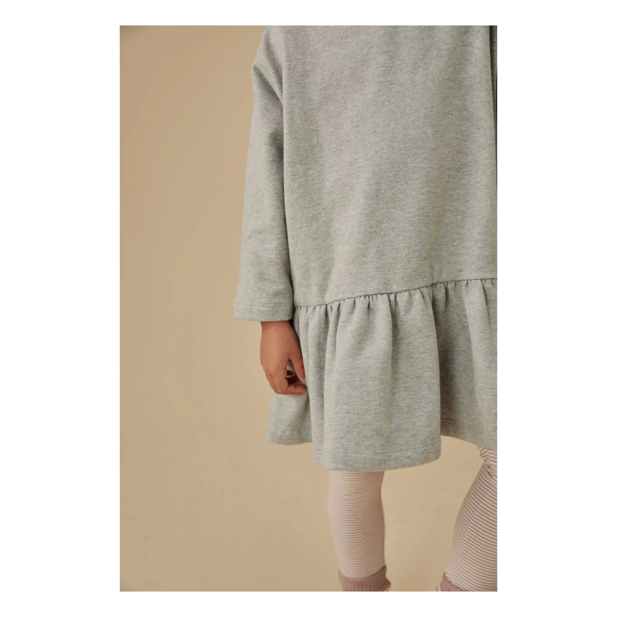 Gray Label - Organik pamuk elbise | Gri