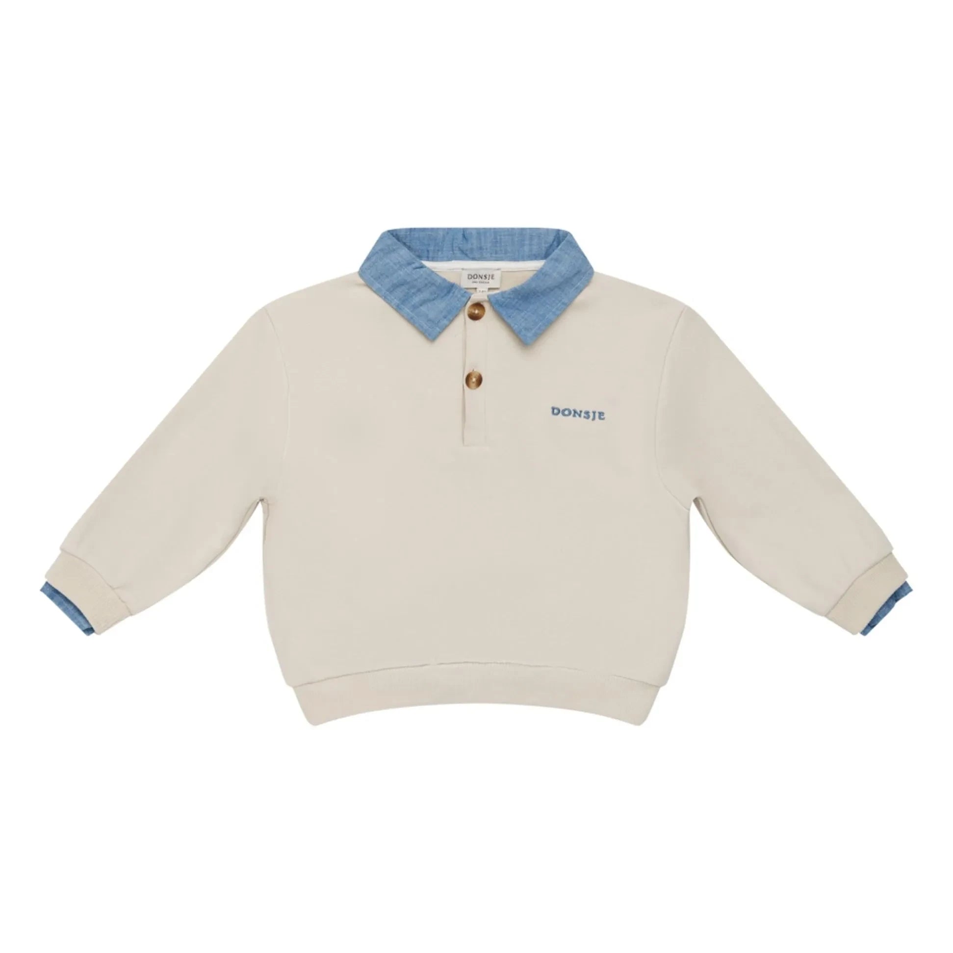 Donsje - Priem Organic Cotton Sweatshirt | Ecru