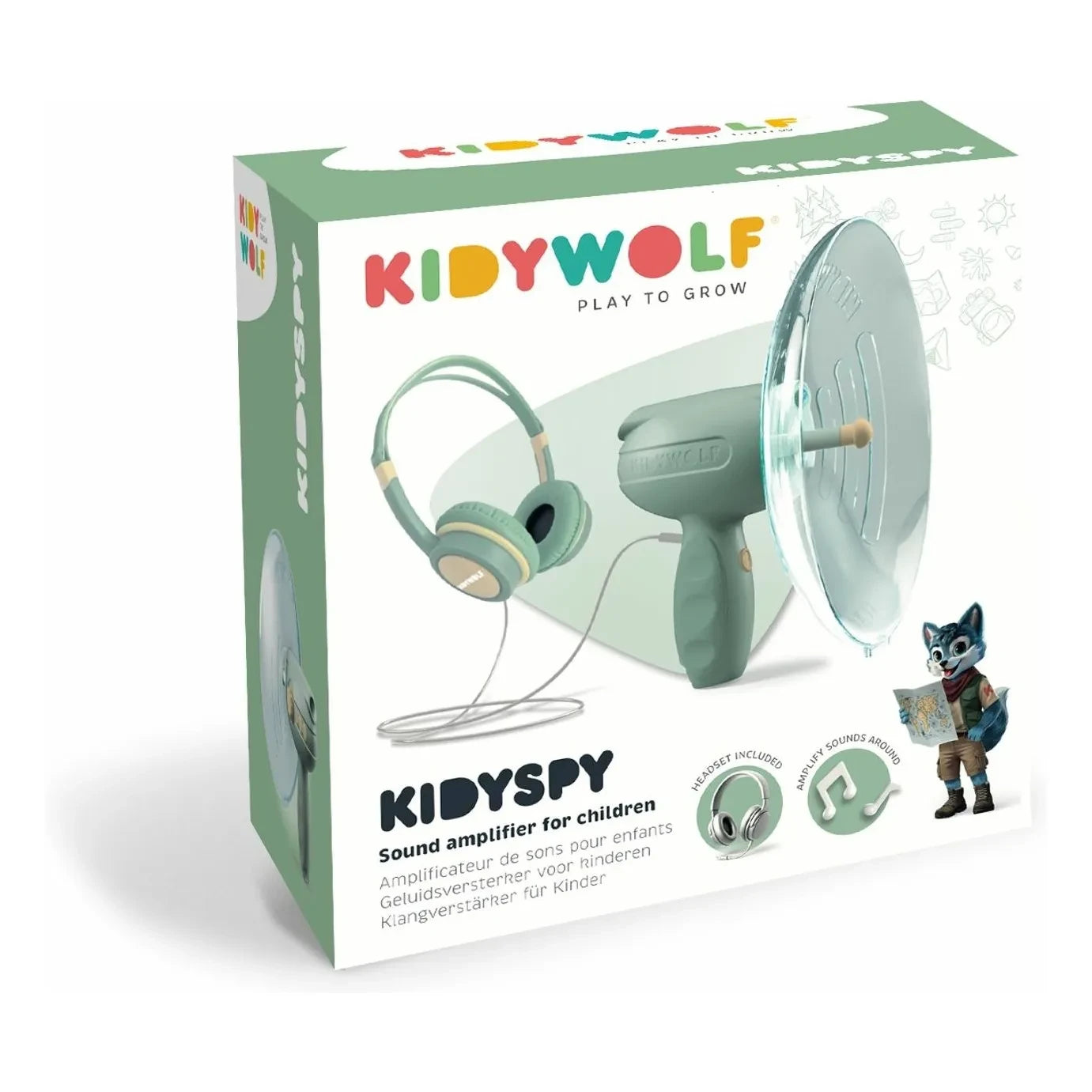 Kidywolf - Kidyspy booster seat | Sage