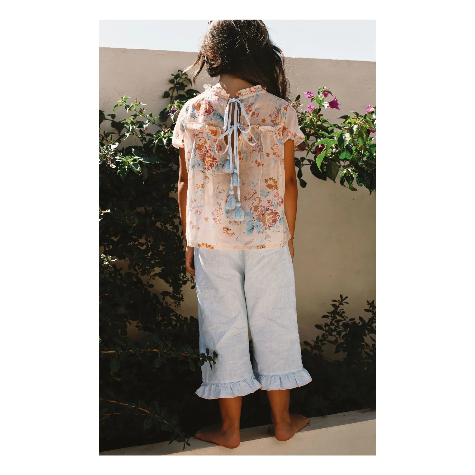 Lilinoa - Léon Linen trousers | Light blue