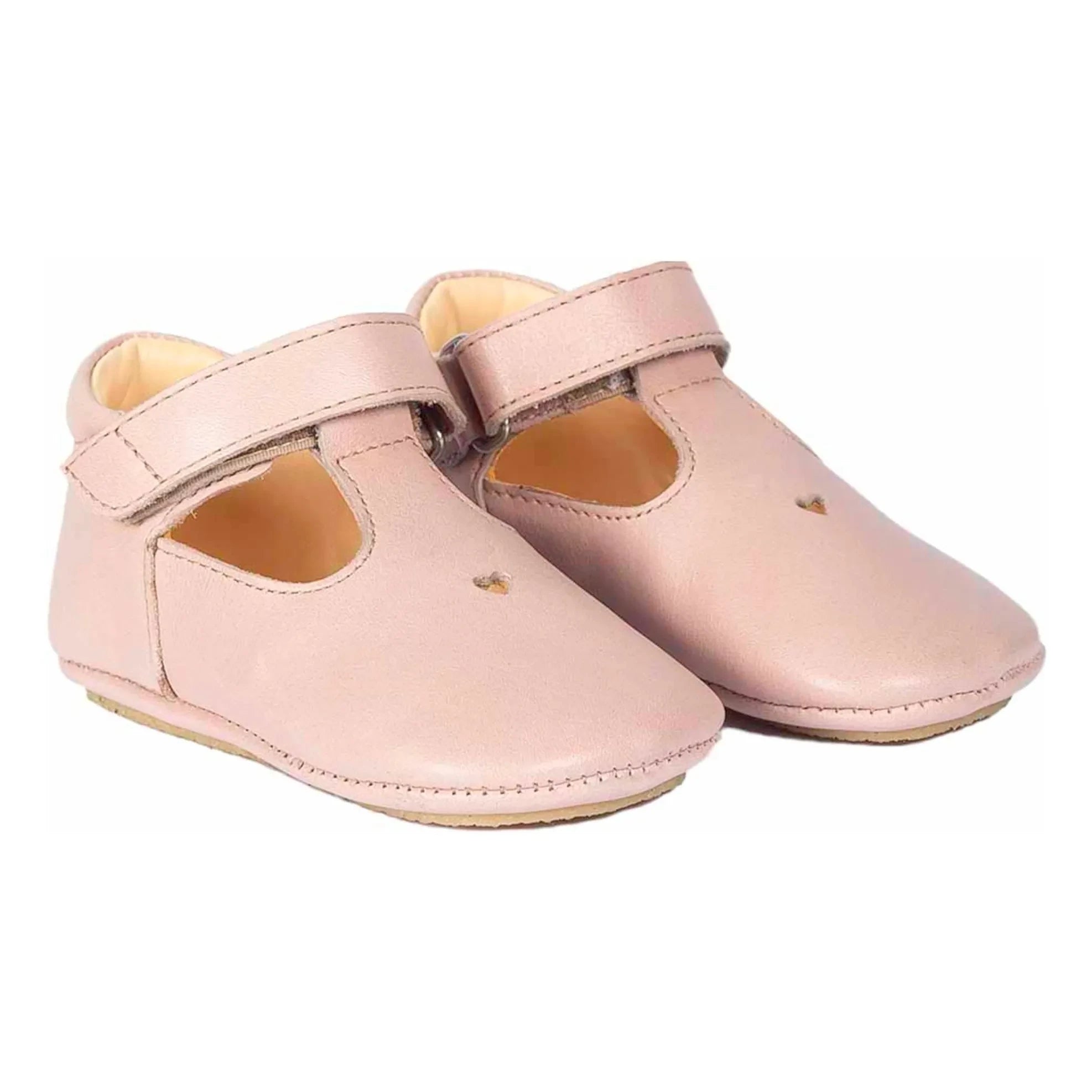 Angulus - Leather slippers | Pale Pink