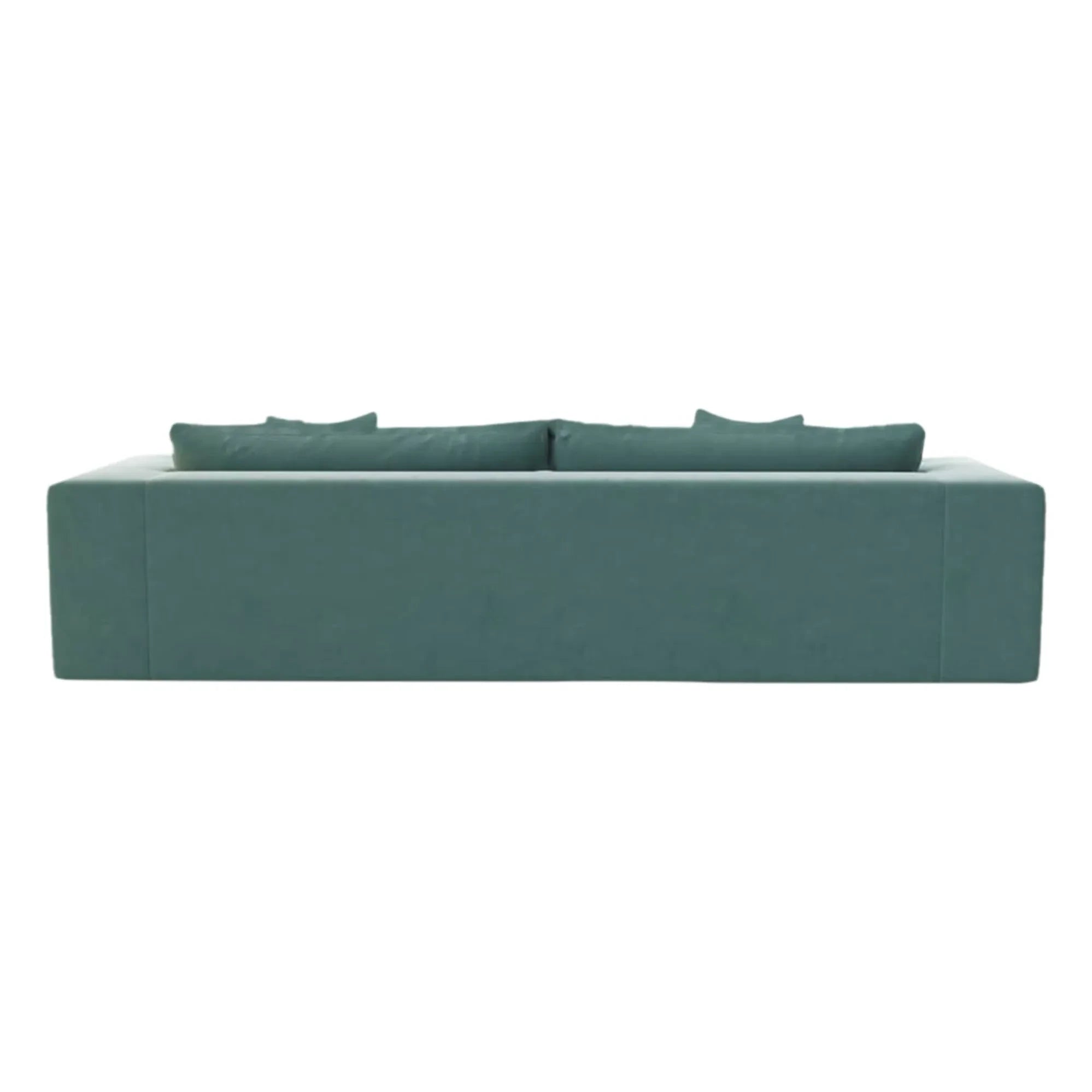 Panac Edition - Bellechasse Light Velvet Sofa for 4 People - 260 cm | Cognac