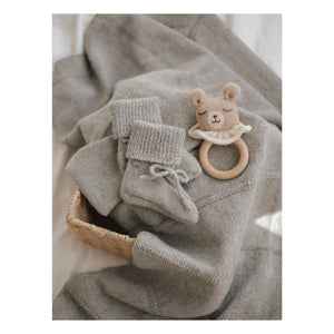 Main Sauvage - Alpaca Slippers | Gray