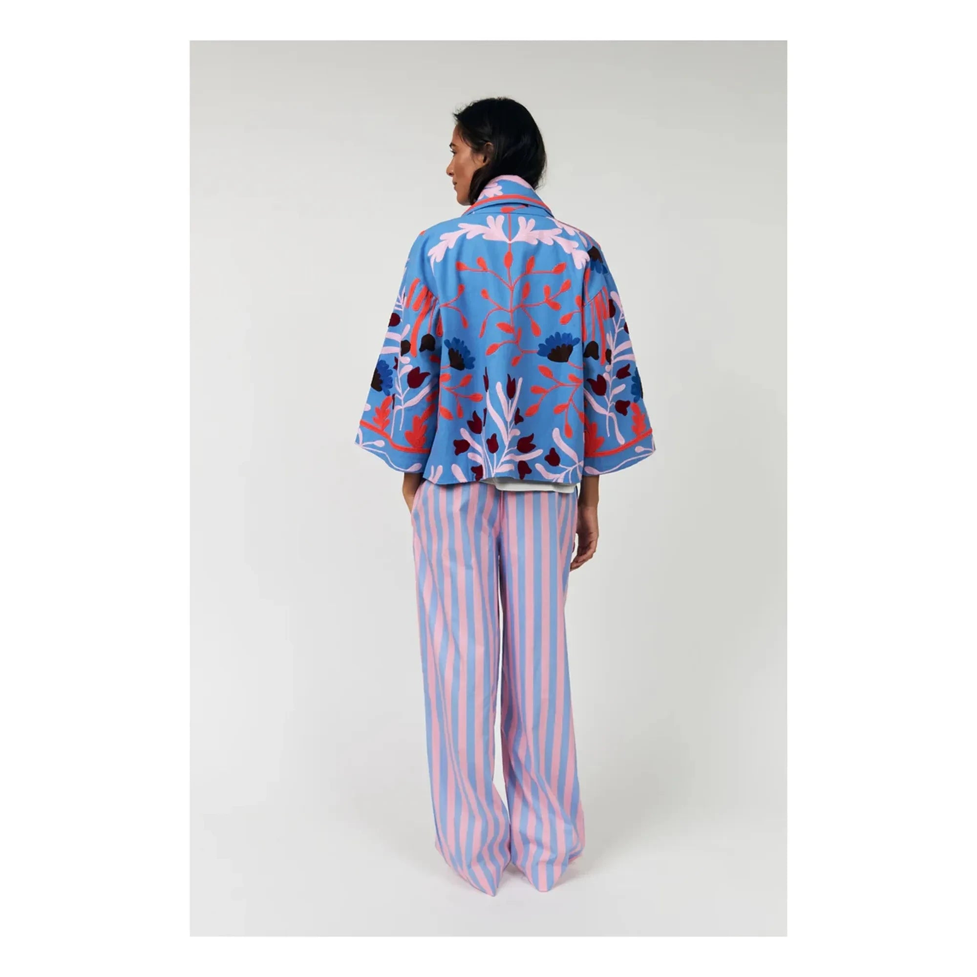 Lollys Laundry - Rumi Cotton Jacket | Blue