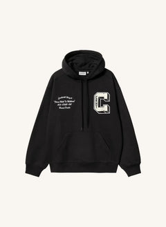 Carhartt WIP - Brown Ducks Hooded Sweatshirt | Black