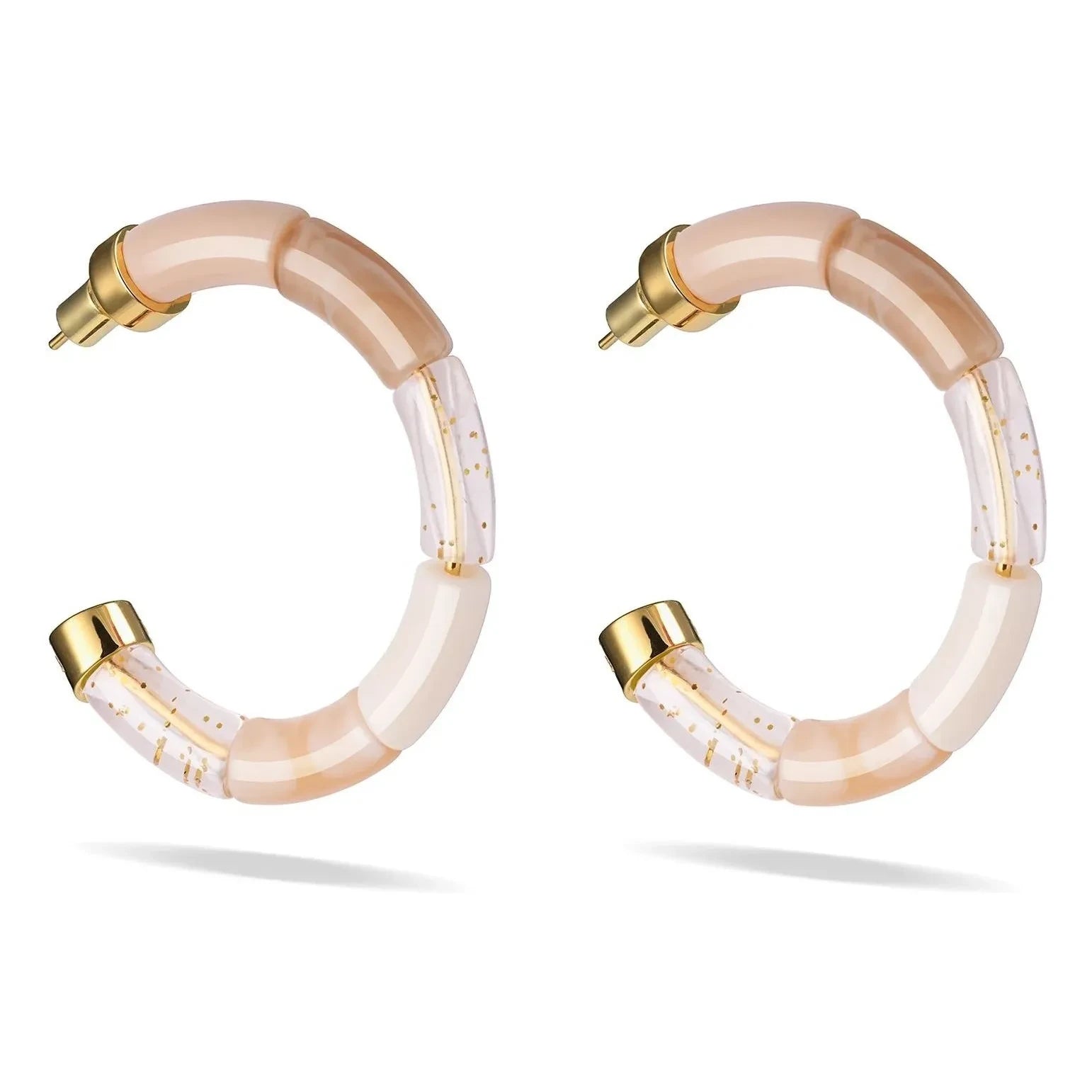 Parabaya - Personalized Bola Earrings | Amber