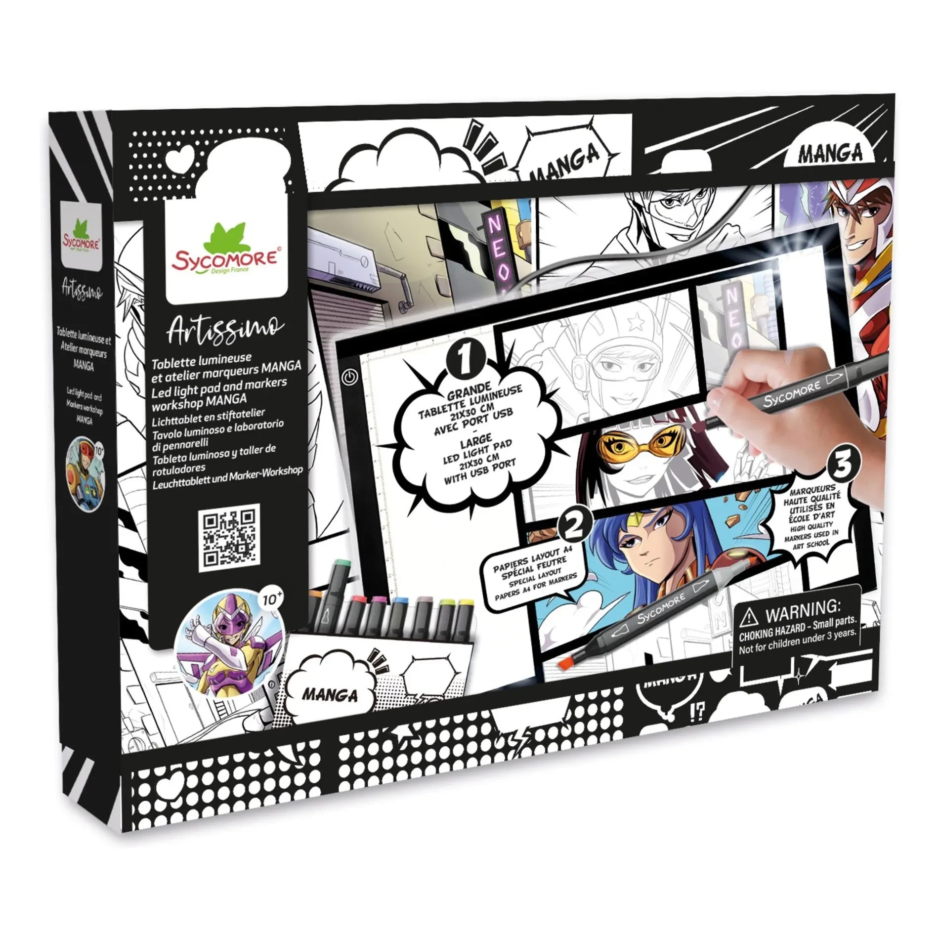 Sycomore - Manga - Illuminated table and marker workshop