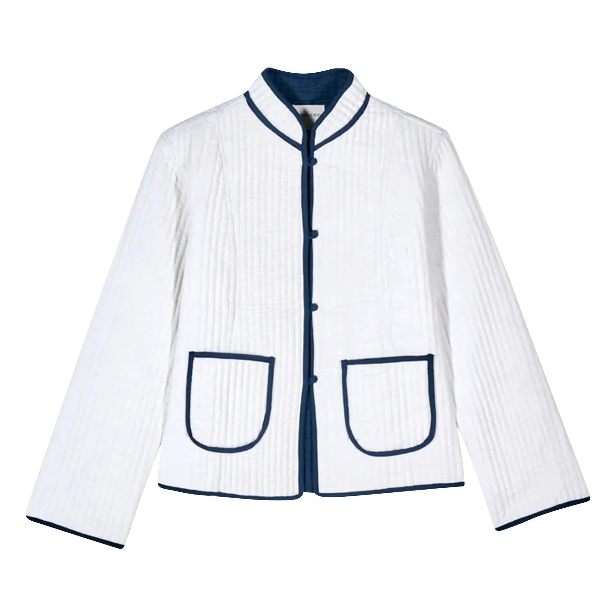 Maria de la Orden - Fittonia Cotton Jacket | Navy