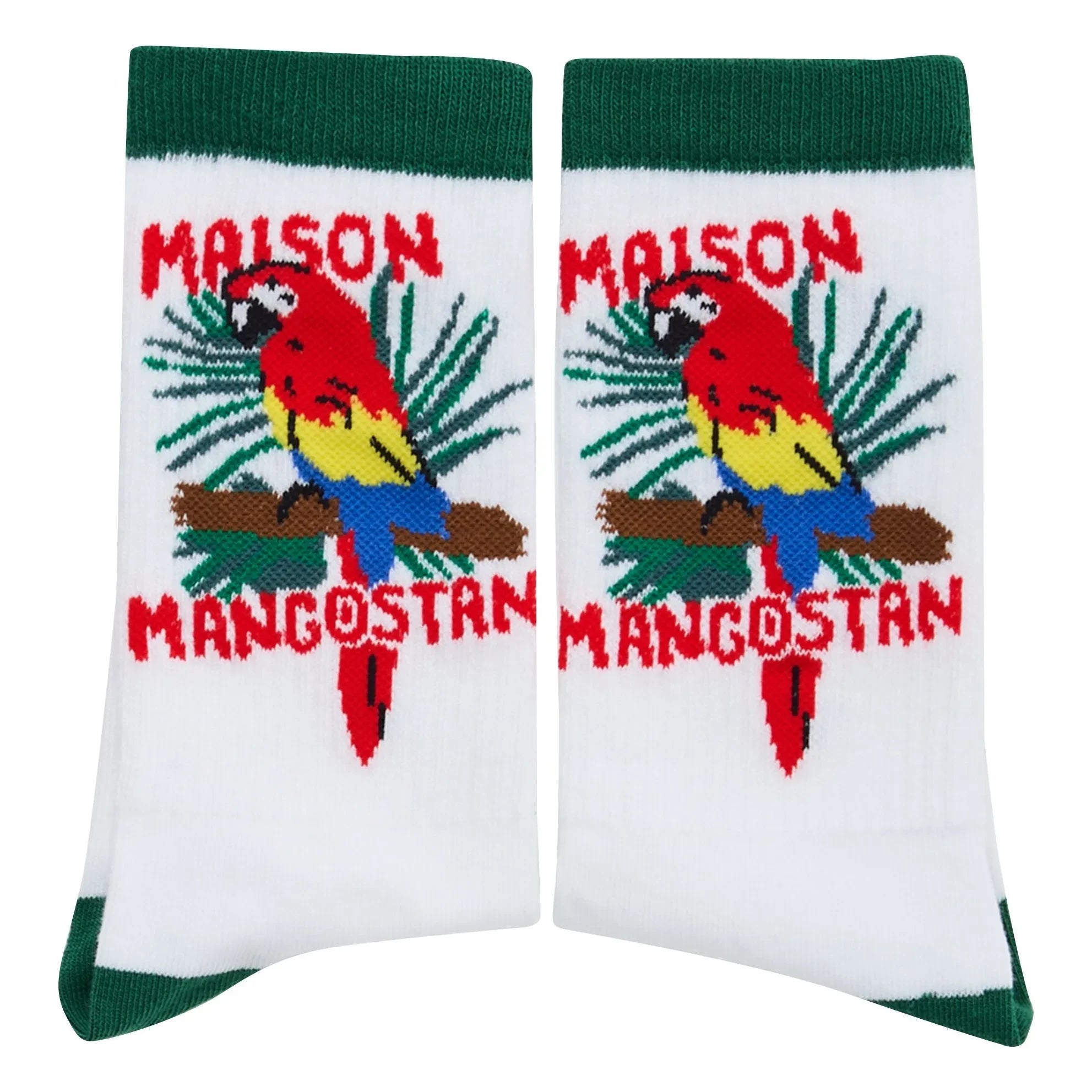 Maison Mangostan - Papağan Çorap | Beyaz