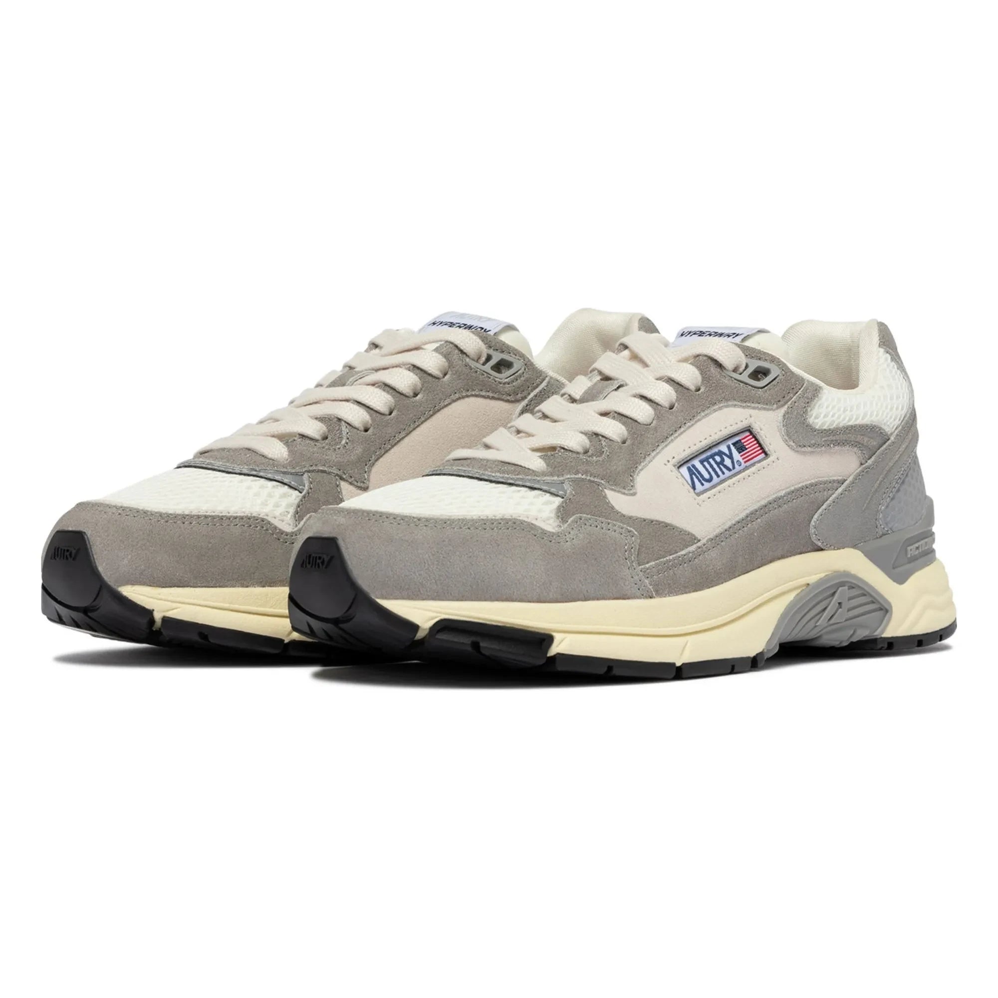 Autry - Hyperway İki Renkli Süet Sneakers | Gri