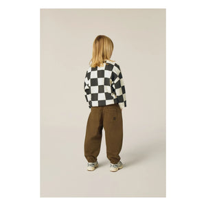 The Campamento - Damier sweatshirt | Ecru
