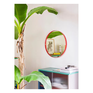 Hay - Arcs Mirror - Muller Van Severen | Red