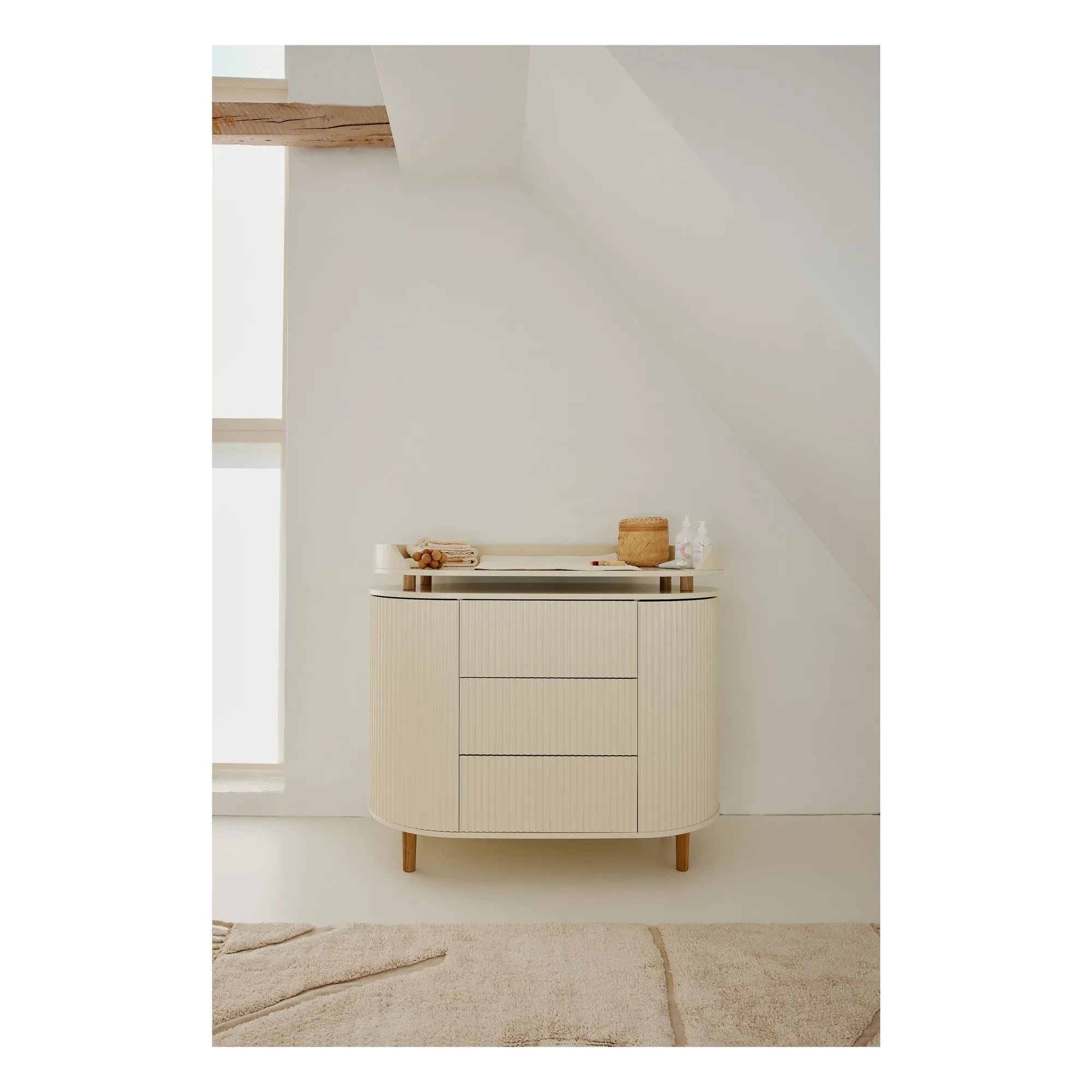 KAS Kopenhagen - Kai changing table | Cream