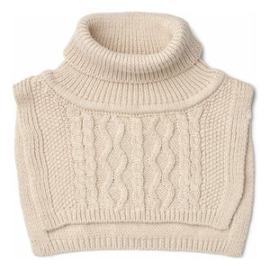 Liewood - Plastron Meack Organic Cotton Knit | Ecru