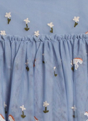 Stella McCartney Kids - Tül At Elbisesi | Mavi
