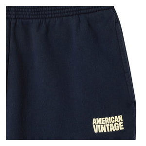 American Vintage - Plizzy Pamuklu Jogger | Lacivert