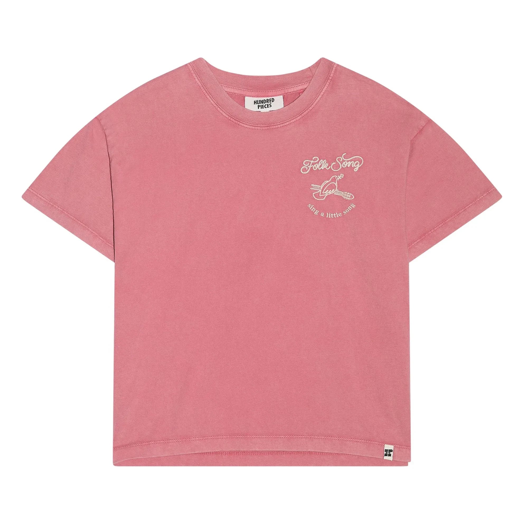 Hundred Pieces - Luna organic cotton T-shirt | Pink