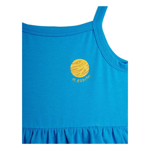 Mini Rodini - Organic Cotton Dress | Blue