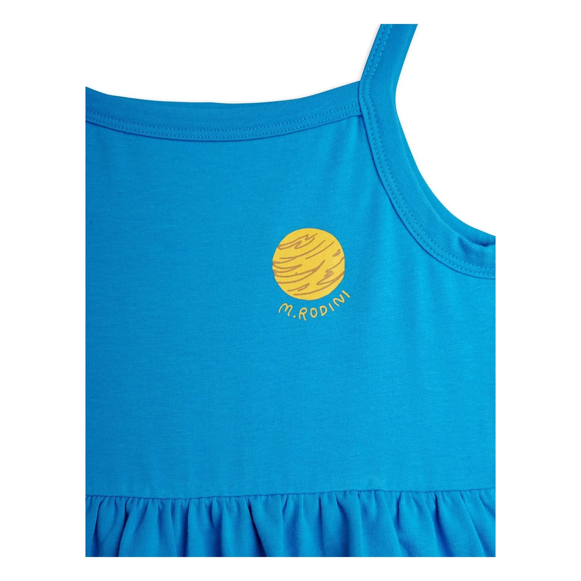 Mini Rodini - Organic Cotton Dress | Blue