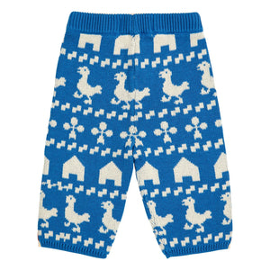 Bobo Choses - Organic Cotton Mesh Farm Pants | Blue