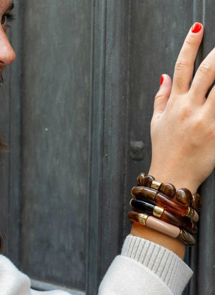 Parabaya - Bombom Cacao Bracelet | Brown