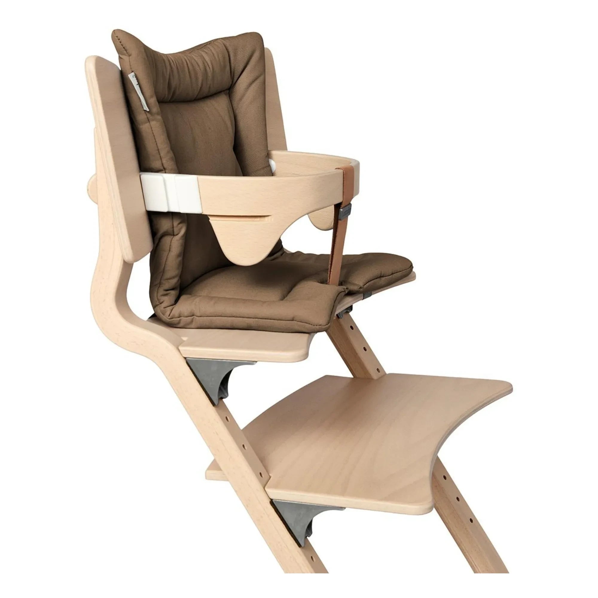 Leander - Organic cotton high chair cushion | Mocha