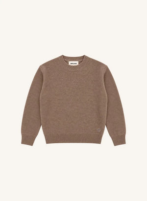 Smallable Kid - Matteo Wool Sweater | Dark Brown