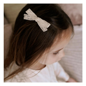 Gentil Coquelicot - Embroidered Hair Clips - Set of 3 | Caramel