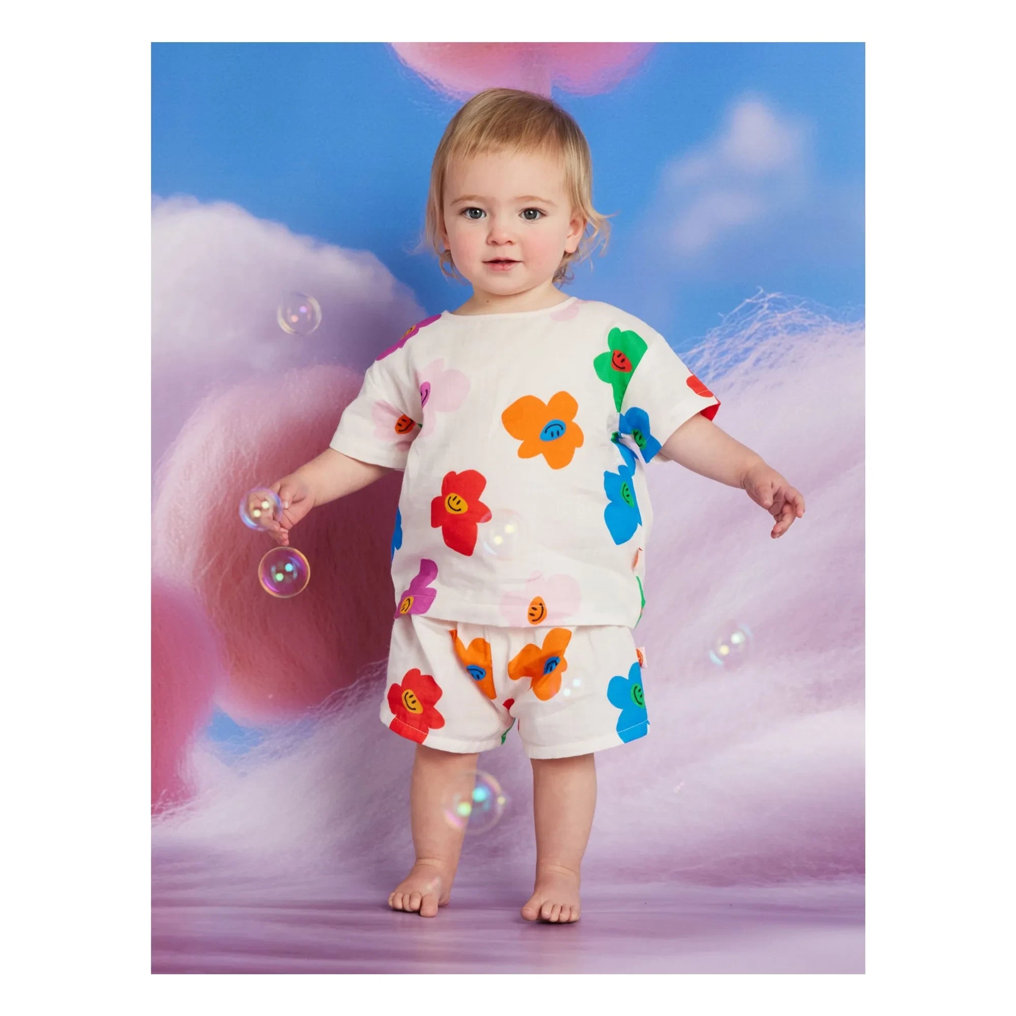 Halcyon Nights - Flowers T-Shirt | Ivory