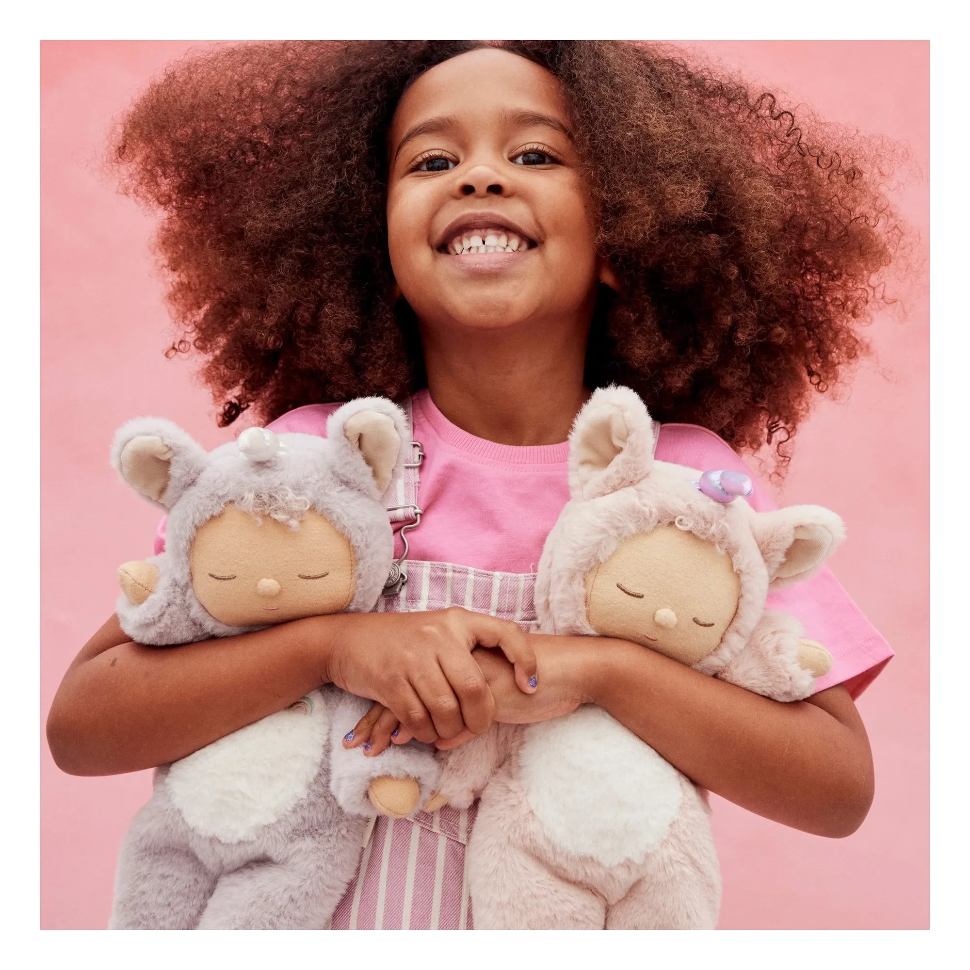 Olli Ella - Cozy Dinkum Unicorn Plush Toy | Pink