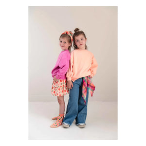 Jenest - Organic Cotton Checkered Bandana | Fuchsia