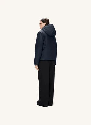 Rains - Nome Short Parka Jacket W3T3 | Navy