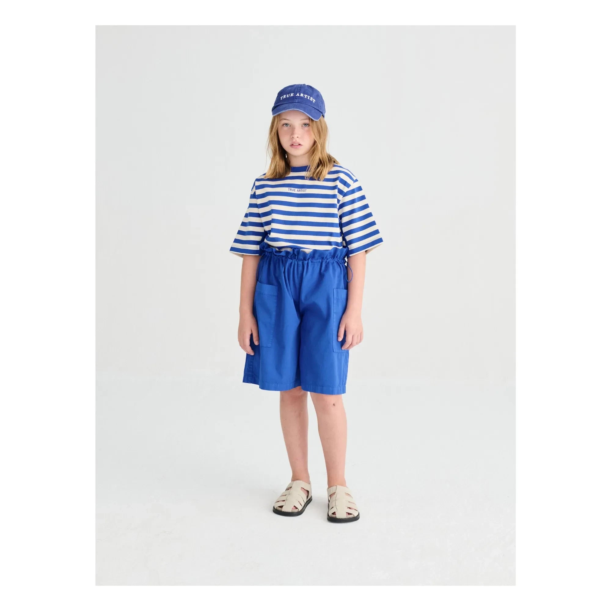True Artist - T-shirt N°11 Stripes | Blue