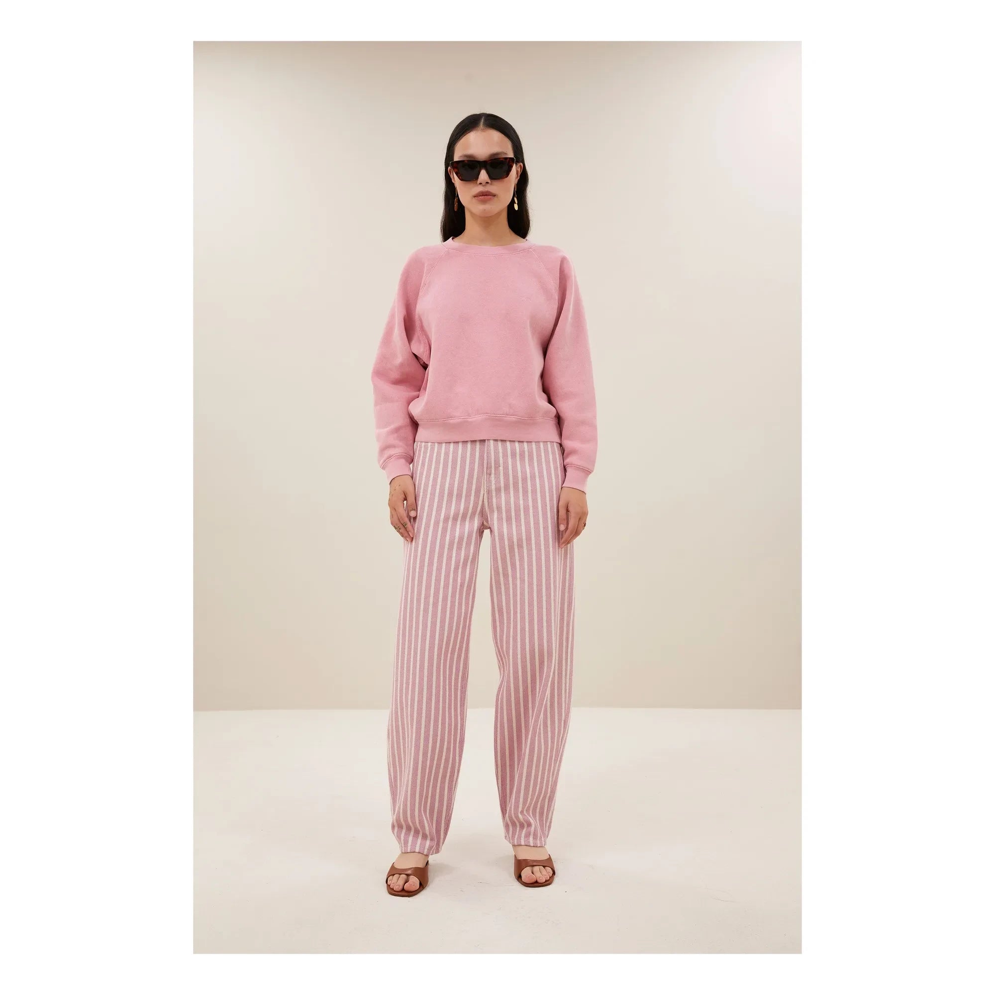 By Bar - Carrie Organic Cotton Sweatshirt | Rose Woodsy
