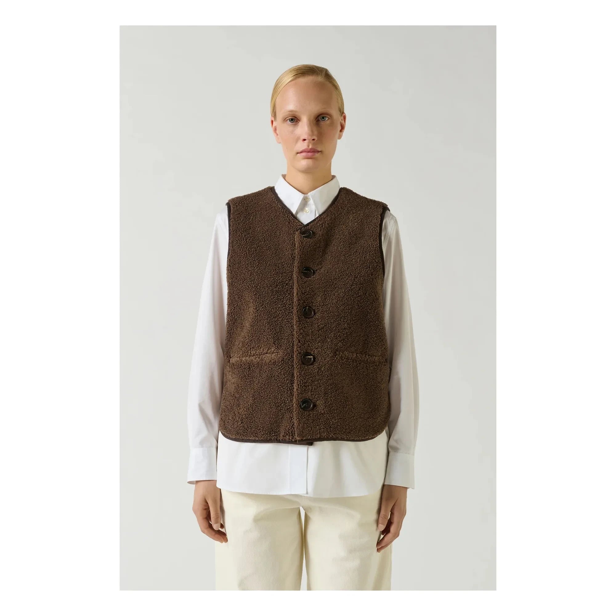 Soeur - Fusil Sherpa Jacket | Brown