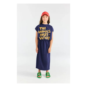 The Animals Observatory - Dress Orca The Animals Observatory Organik pamuk | Koyu Mavi
