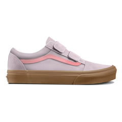 Vans - Scratch Sneakers Old Skool V Gum Shiny | Açık Pembe