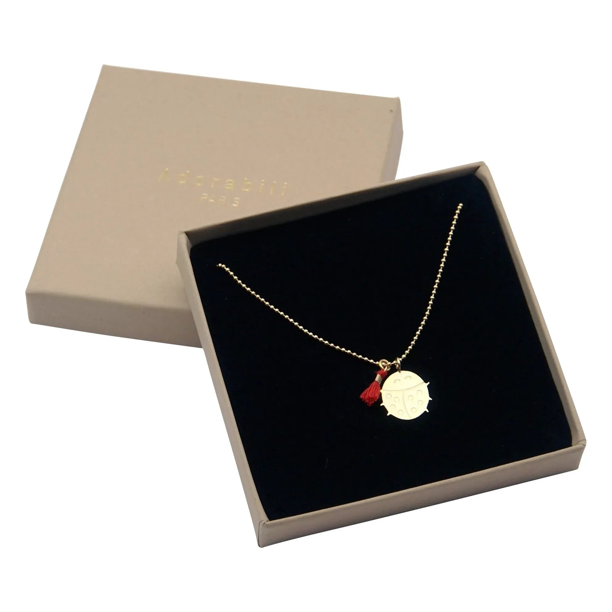 Adorabili - Ladybug Necklace | Gold