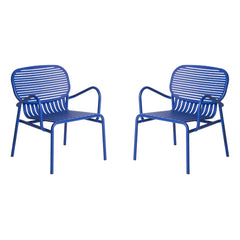 Petite Friture - Weekend Armchair - 2-Piece Set | Blue