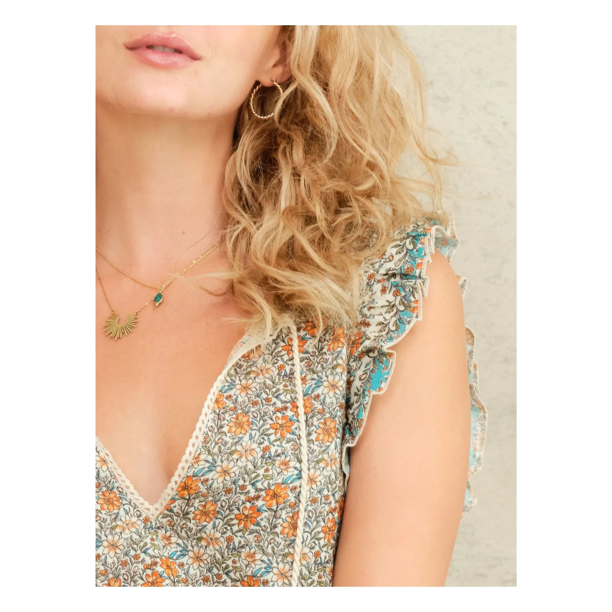 M.A.B.E. - Jaci Pamuk Dress | Orange