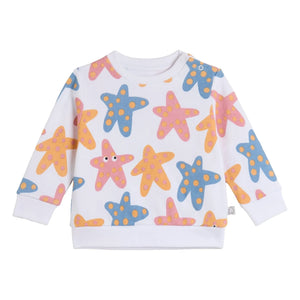 Stella McCartney Kids - Etoiles de Mer Sweatshirt | White