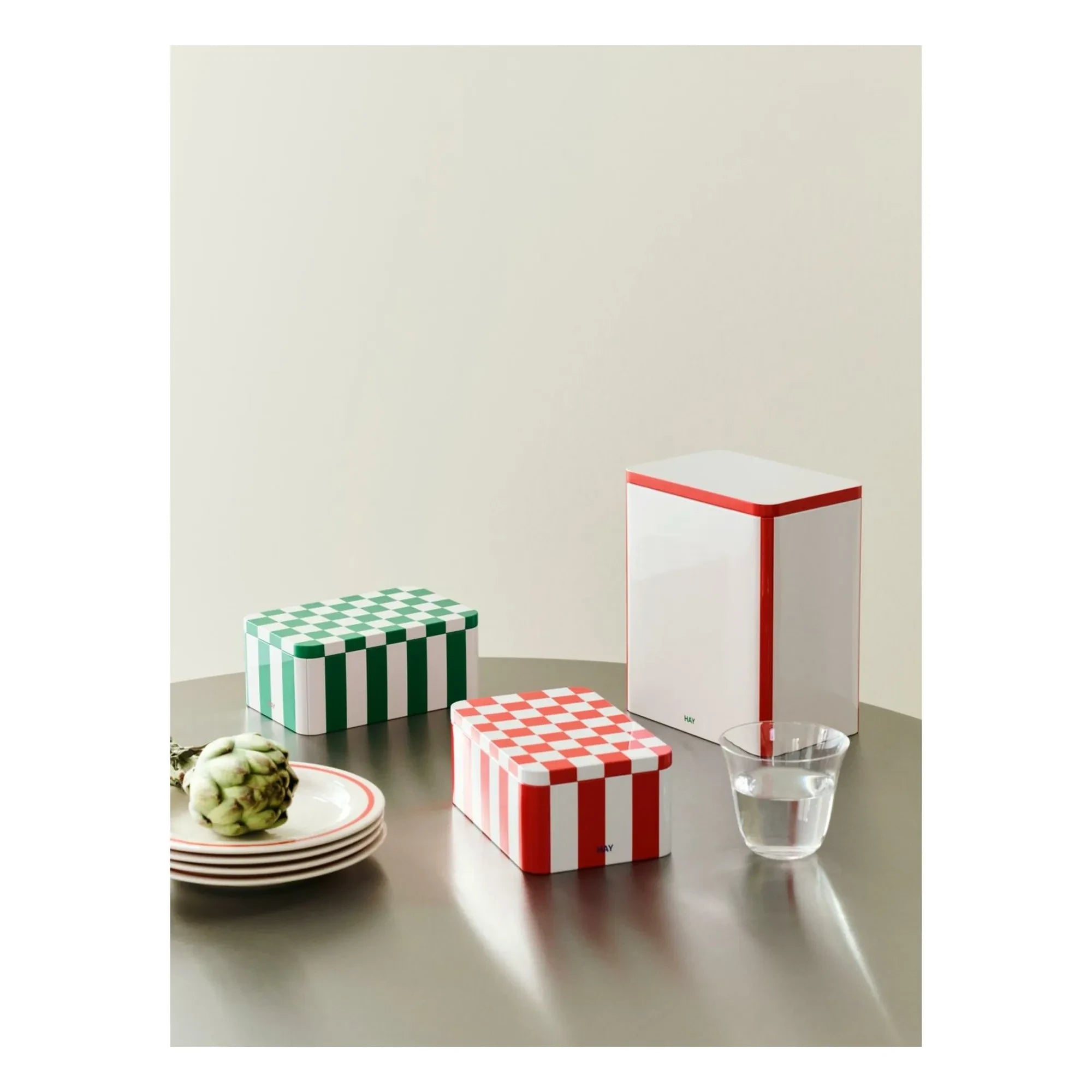 Hay - Metal Storage Box | Green