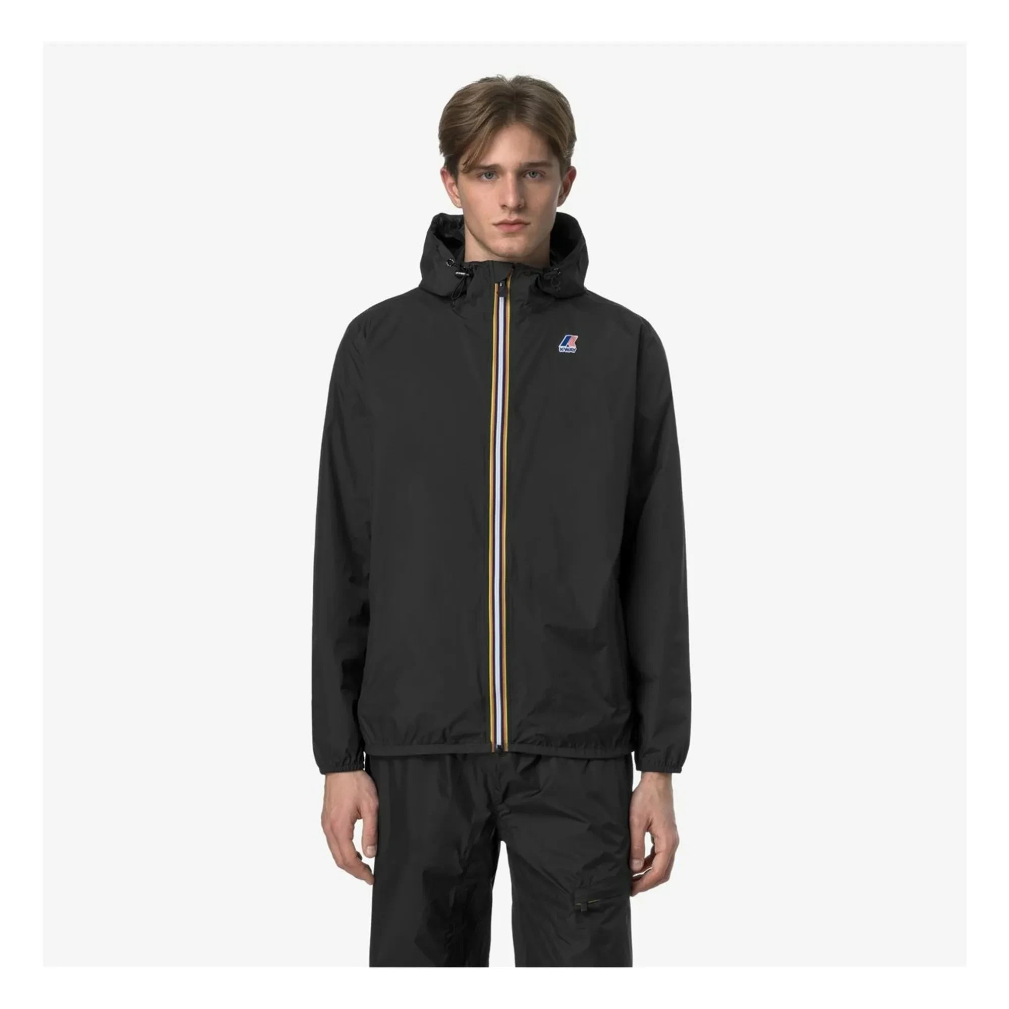K-way - Windbreaker Le Vrai 4.0 Claude Ripstop Recycled Fiber | Black