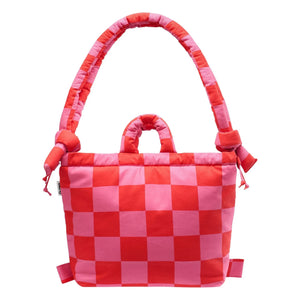 Olend - Ona Soft Carreaux bag | Red