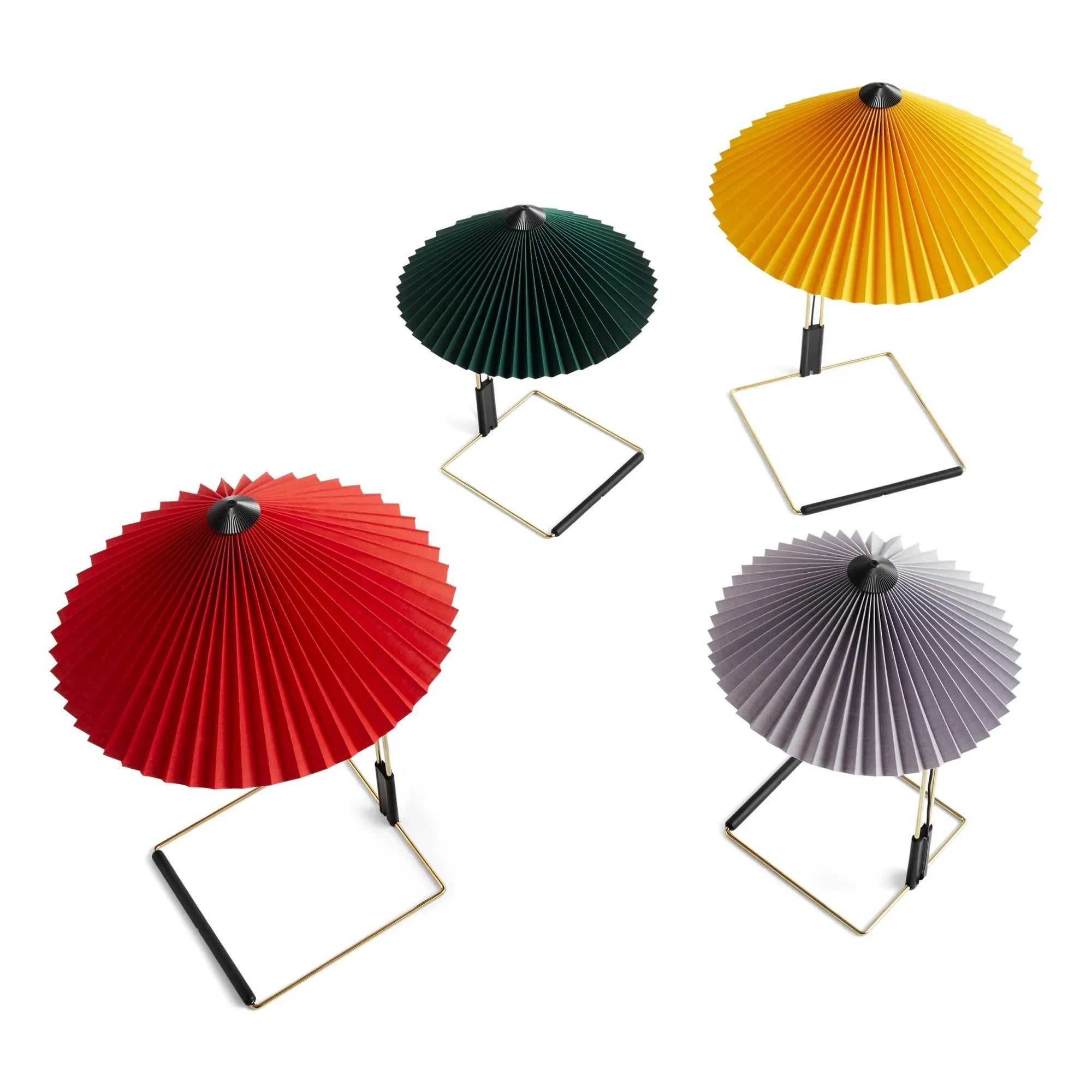 Hay - Matin Lamp, Inga Sempé | Chrome Green