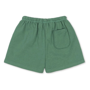 Konges Sløjd - Spotty Sweat Shorts Organic Cotton Uni | Green