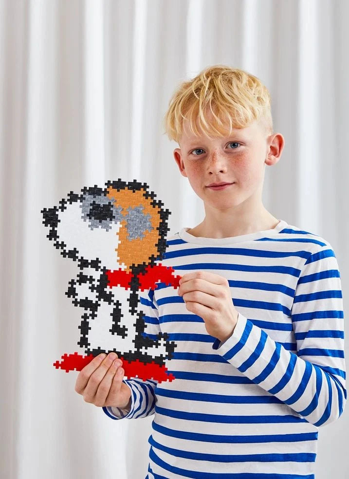 Plus-Plus - Snoopy Aviator Tube - 275 Parça - Plus-Plus x Peanuts | Beyaz