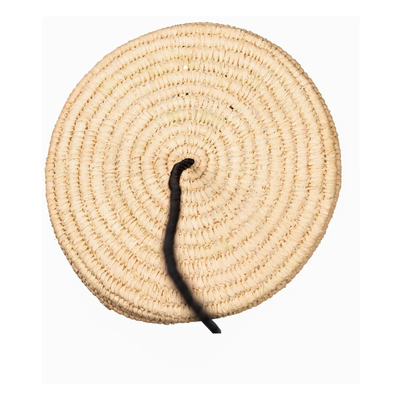 Cosydar - Lighting Fixture and Raffia Ceiling Rose | Black