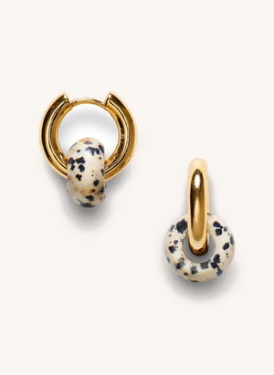 Anni Lu - Glazed Donut Earrings | Gold