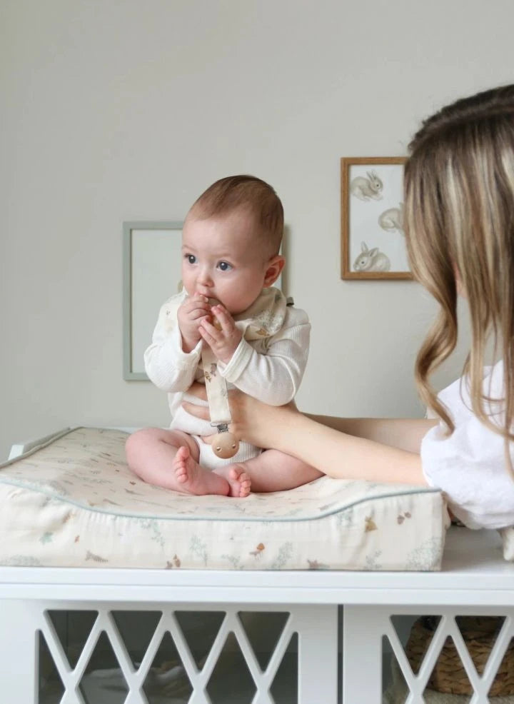 Cam Cam - Woodland Changing Mat | Ecru
